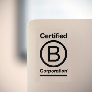 B certified stamp