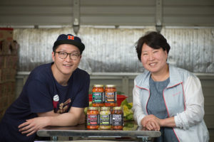 Chong choi and kimchi product